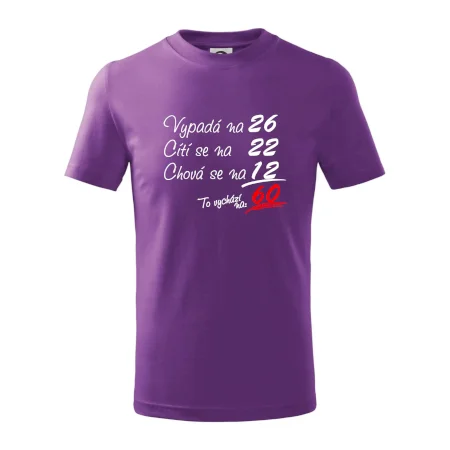 Vypadá, cítí se, chová se - 60 let