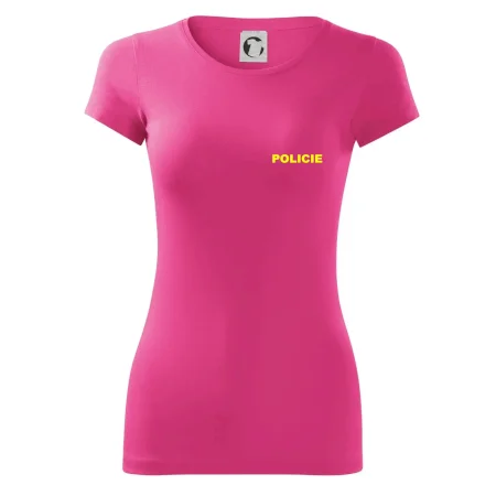 Policie Nápis žlutý