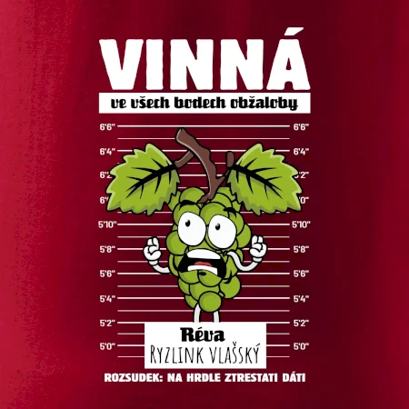 Vinná réva odsouzena Ryzlink vlašský