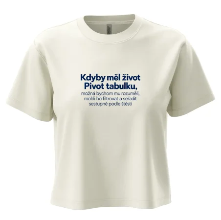 Kdyby měl život pivot tabulku