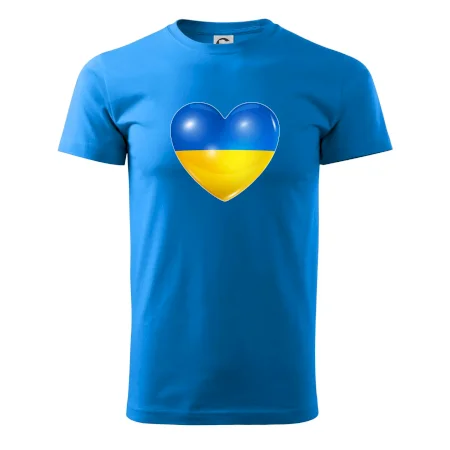 Ukrajina srdce vlajka
