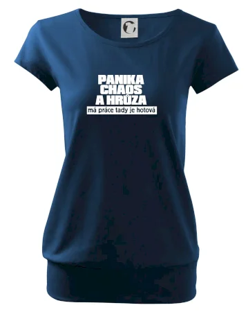 Panika, chaos a hrůza