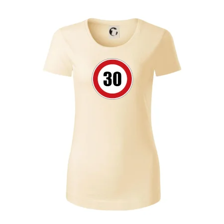 Dopravní značka - omezení rychlosti 30