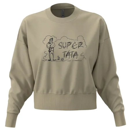 Kreslený nápis super táta