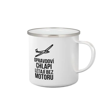 Opravdovi chlapi létají bez motoru