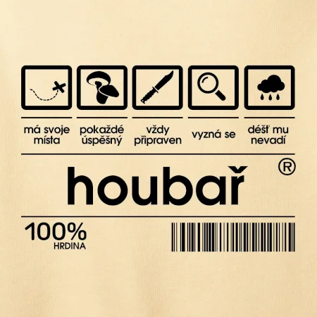Čárový kód - Houbař