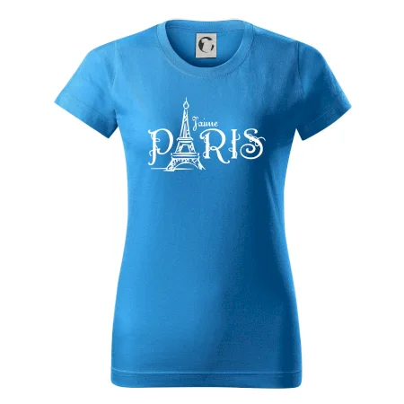 Paris nápis Eiffelovka rovný