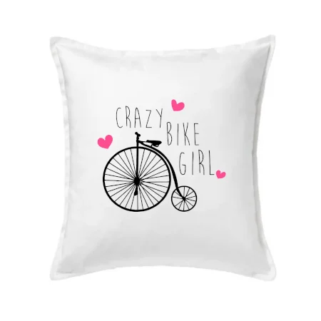 Crazy bike girl