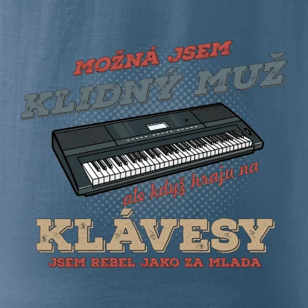 Klávesy klidný muž