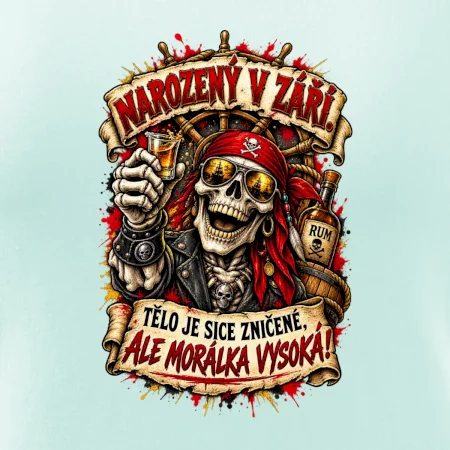 Narozený v září. tělo je sice zničené, ale morálka vysoká!