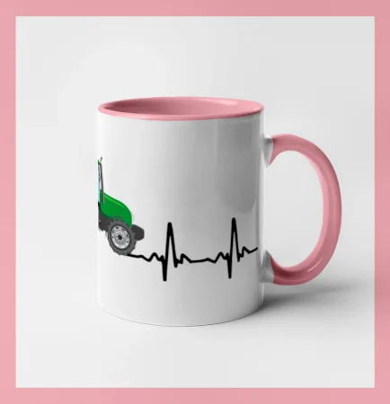 Traktor barevný ekg