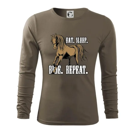 Eat Sleep Ride Repeat Western