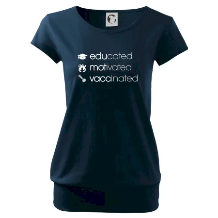 Educated motivated vaccinated