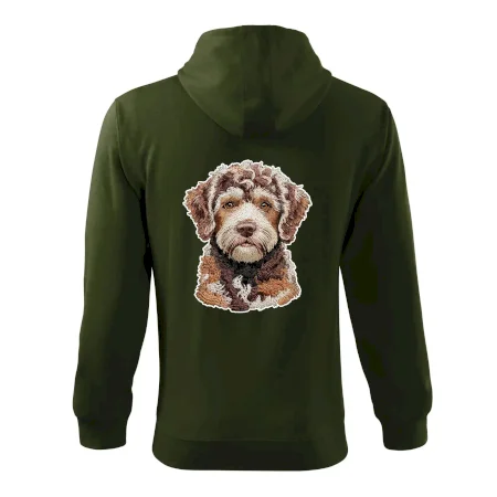 Lagotto romagnolo vyšívaná hlava
