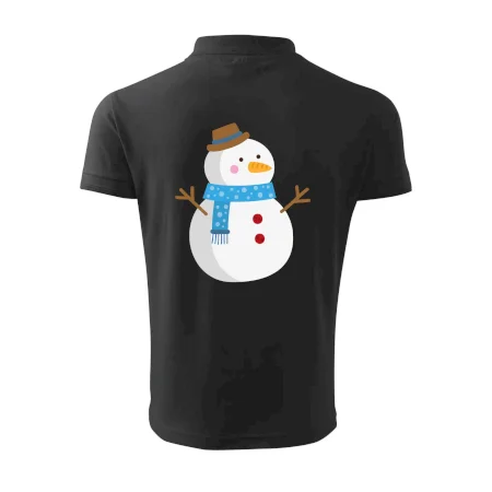 Sněhulák se šálou