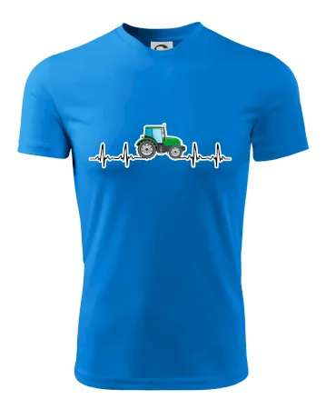 Traktor barevný ekg