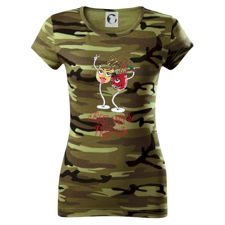 Best wine friends dancing (Pecka design)