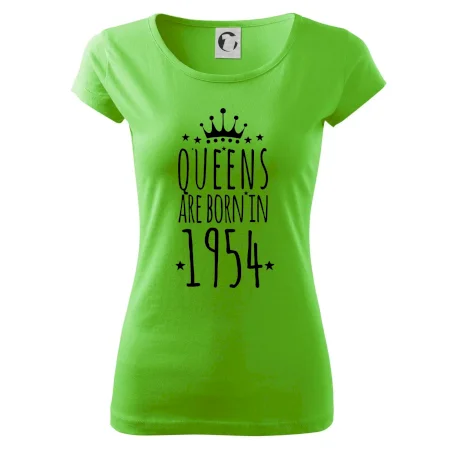 Queens are born in 1954