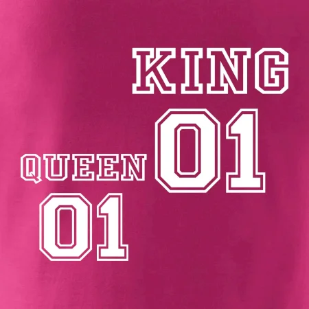 King - Queen - 01 dres (černobílá)