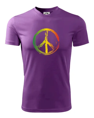 Peace symbol paint
