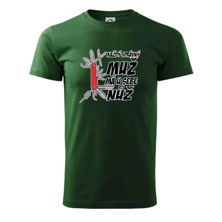 Každý správný muž, má u sebe nůž