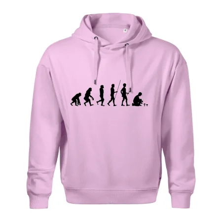 Evoluce houbař muž