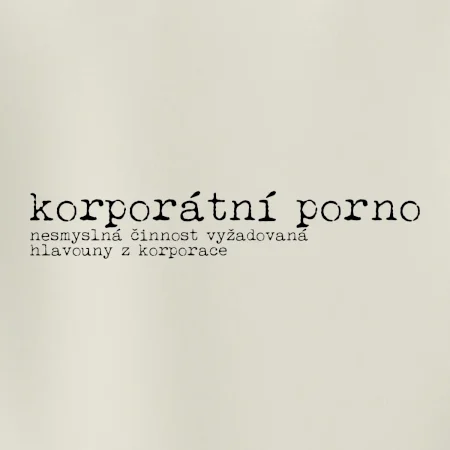 Čeština 2.0 - korporátní porno