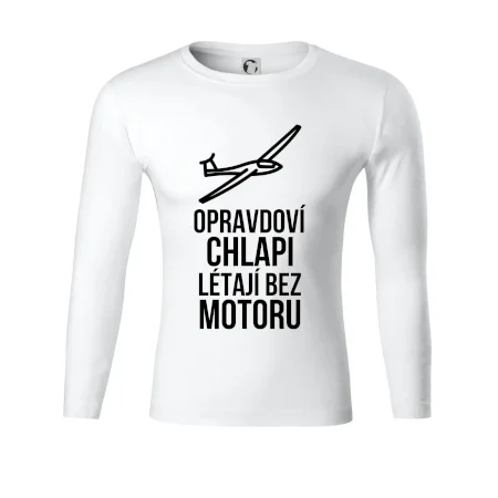 Opravdovi chlapi létají bez motoru