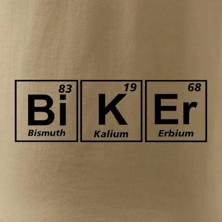 Biker  - Tabulka prvků