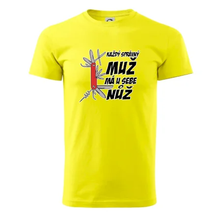 Každý správný muž, má u sebe nůž