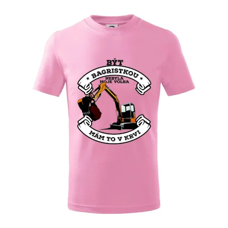 Bagr - být bagristou / bagristkou nebyla moje volba