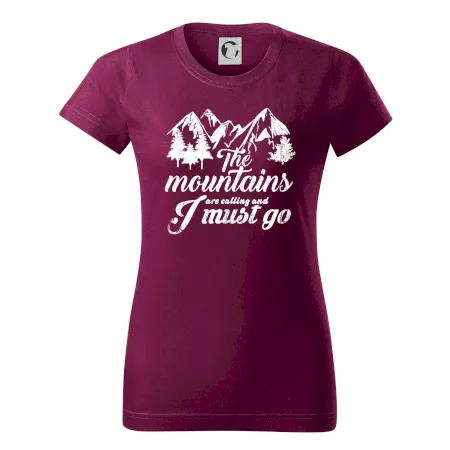 The mountains are calling and i must go
