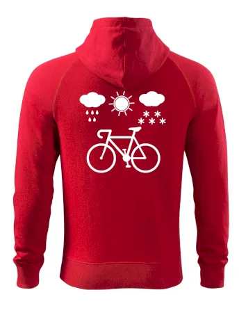 Cyklista za každého počasí