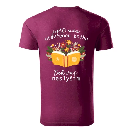 Jestli mám otevřenou knihu, tak vás neslyším