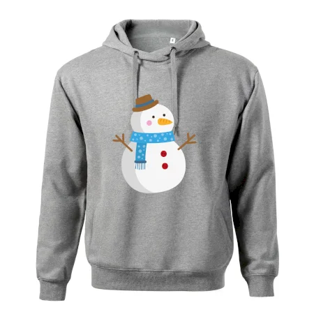Sněhulák se šálou