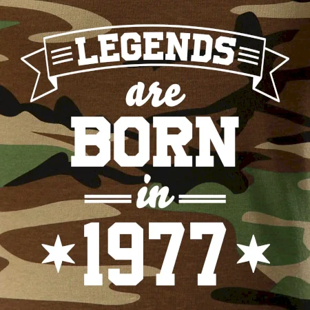 Legends are born in 1977