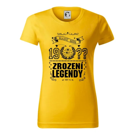 Zrození legendy - pro všechny - vlastní letopočet