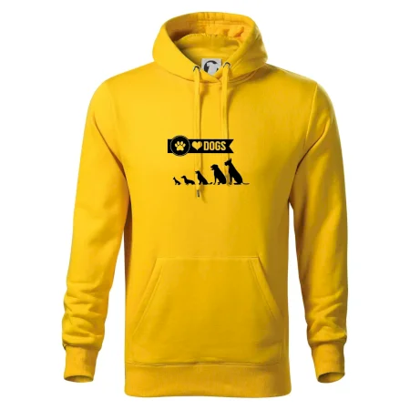 I love dogs - tlapka