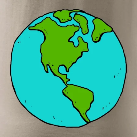Planeta na prsu - Amerika