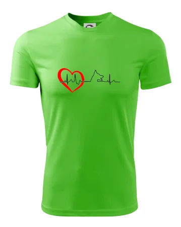 Německý ovčák ekg