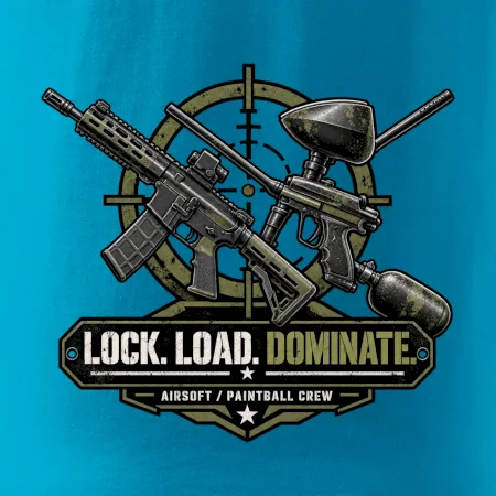 Taktická výzva lock load dominate airsoft