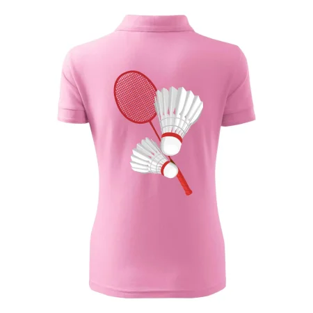 Badminton - pálka a košík
