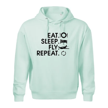 Eat sleep fly repeat