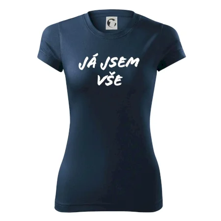 Nápis Já jsem vše!