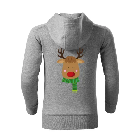 Jelen se šálou
