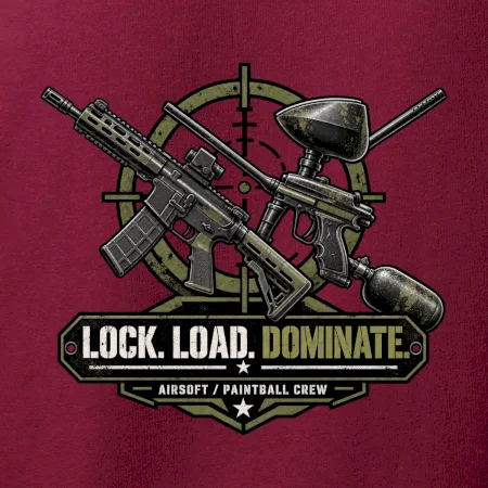 Taktická výzva lock load dominate airsoft