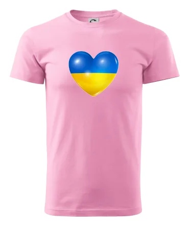 Ukrajina srdce vlajka