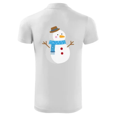 Sněhulák se šálou
