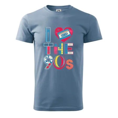 I love 90s - srdce a kazeta