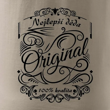 Vintage nejlepší deda 100% kvalita